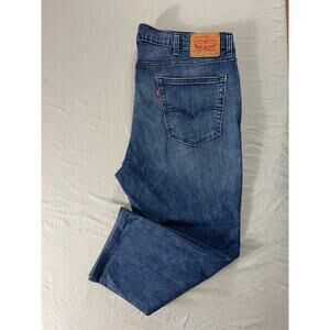 Levi's 541 Athletic Taper Stretch Denim Jeans. Medium Wash, Men's Actual 42X27.